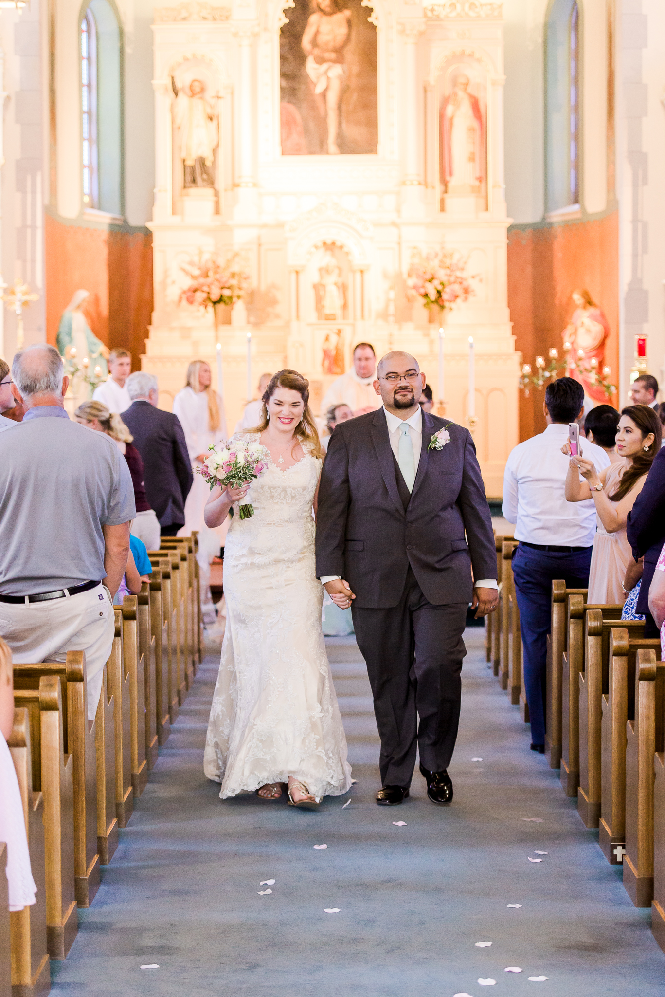 KristenandEdwardSt.FrancisXavierCatholicChurchWeddingJefferson